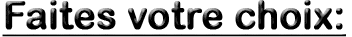 faites votre choix, &agrave; domicile ou &agrave; distance